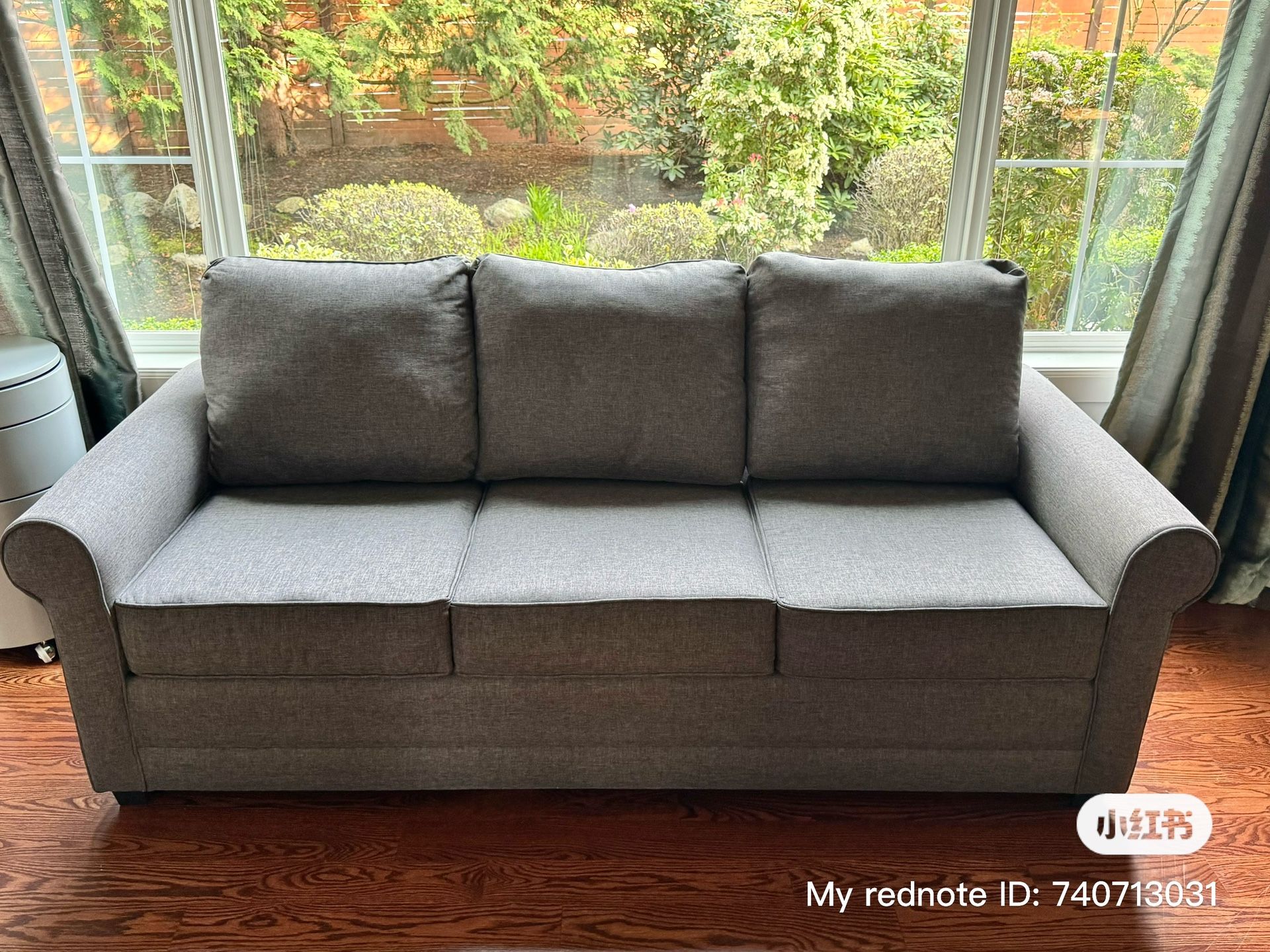 3-Seater Sofa with Pull-Out Queen Bed