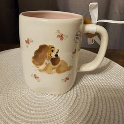 Rae Dunn Disney Lady & The Tramp Mug