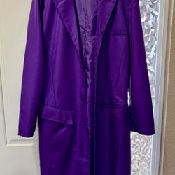 Joker Costume Trench Coat 