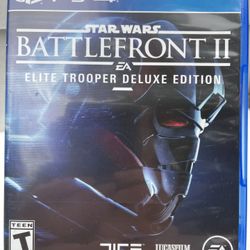 Star Wars Battlefront 2 Elite Trooper Edition For PS4. 