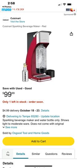 Brand New Never Used Soda Water Maker 