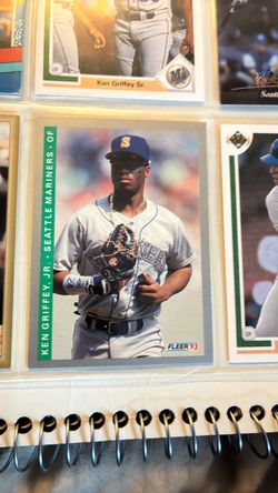 1993 fleer Ken Griffey jr #307
