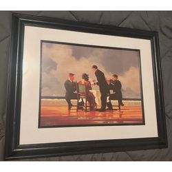 Jack Vetrianno framed in beautiful frame