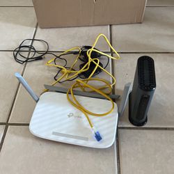 Modem and Wireless Router (Cox Internet)