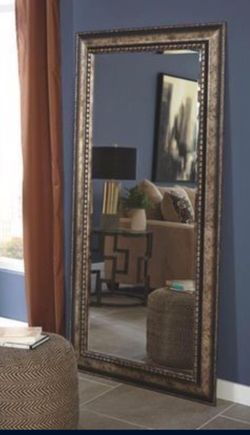New In Box Floor Mirror Ashley Brand 