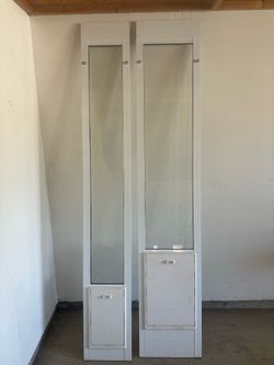 Ideal Pet Products White Aluminum Medium & Large Dog Door