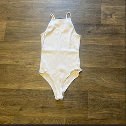 White Cotton Women's Bodysuit 