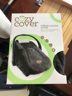 Infant carrier cover