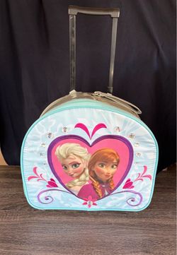 Disney Elsa and Anna Rolling Suitcase