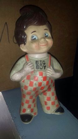 Big boy piggy bank RARE 1970s