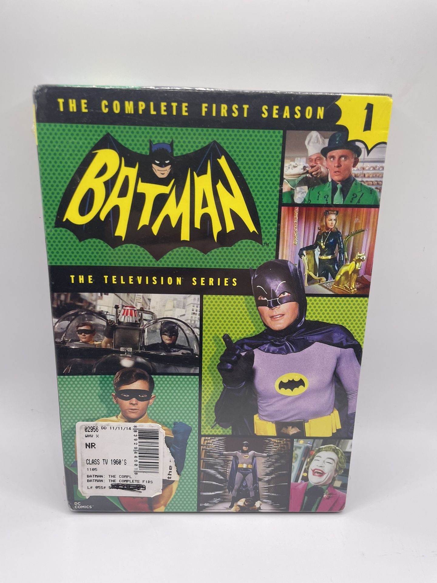 NEW SEALED Batman The TV Series 1966 The Complete First Season 1 DVD 5-Disc Set
