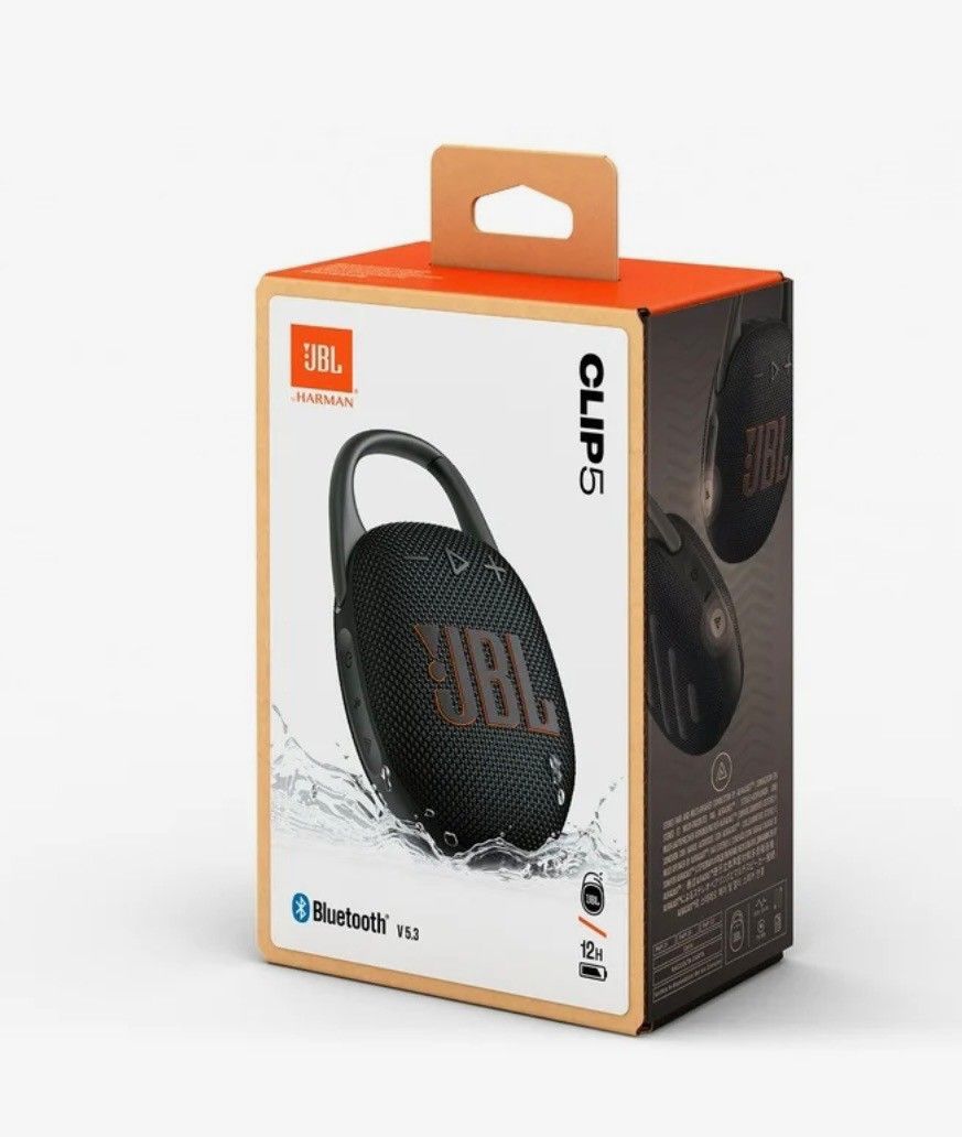 Jbl 5 Clip $47 Black, Purple & BLUE New In Box