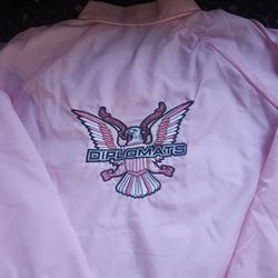 Pink Diplomats coaches jacket