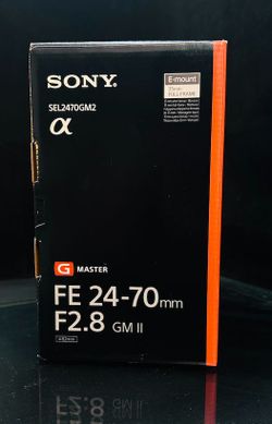 Sony FE 24-70mm f/2.8 GM II Lens (Sony E)