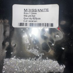 Moissanite Loose Stone 1.2mm-2mm