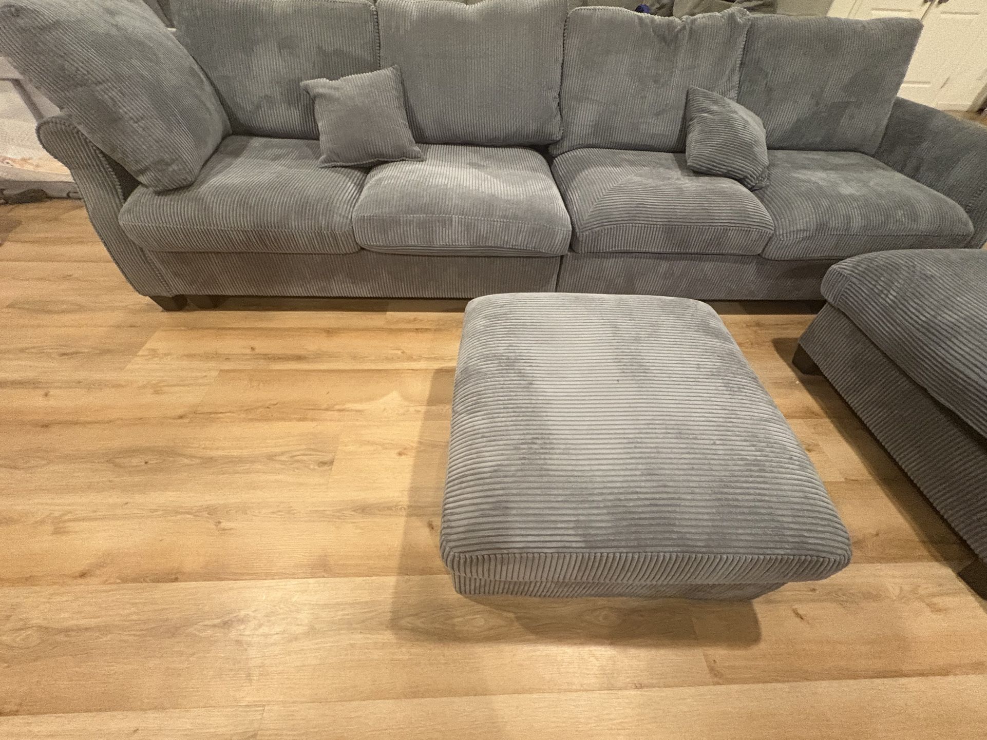 Brand New Large Sofa With Ottoman $600