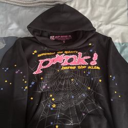 P*nk Spider hoodie