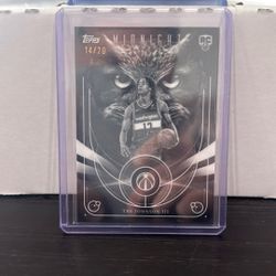 2025 Topps Midnight Night Owls Insert Tre Johnson III 14/20