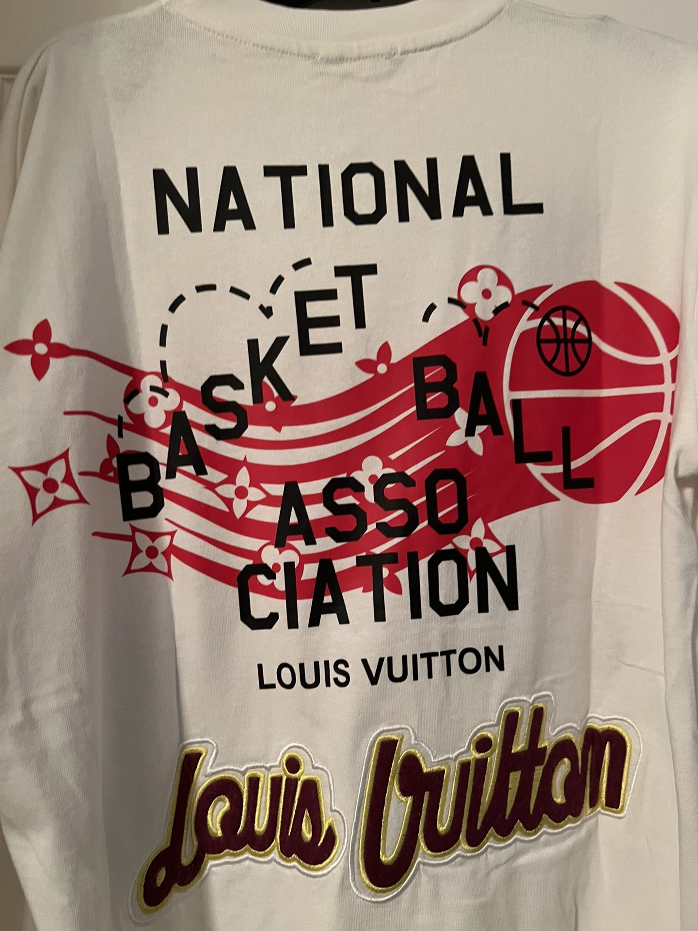 Louis Vuitton x NBA T shirt  Louis vuitton t shirt, Nba t shirts