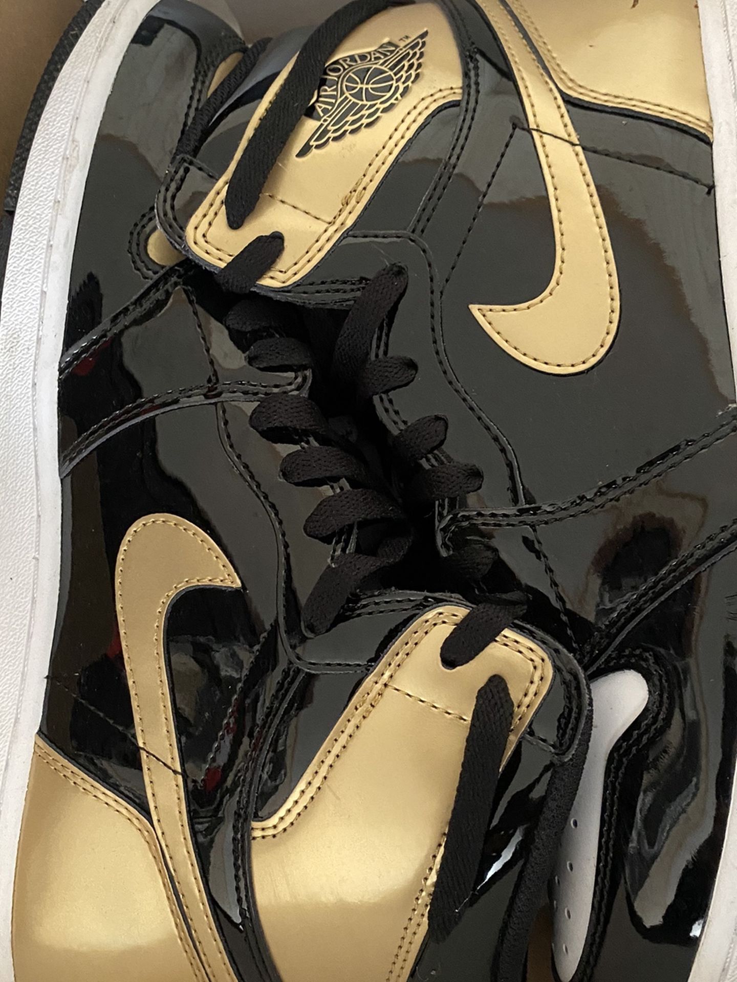 AJ1 “Top 3 Gold” Worn 3x Size 10,All Products : American Fashion Style Bags On Sale