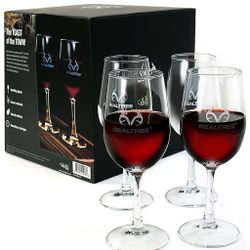Realtree Wine Glasses - Set of 4