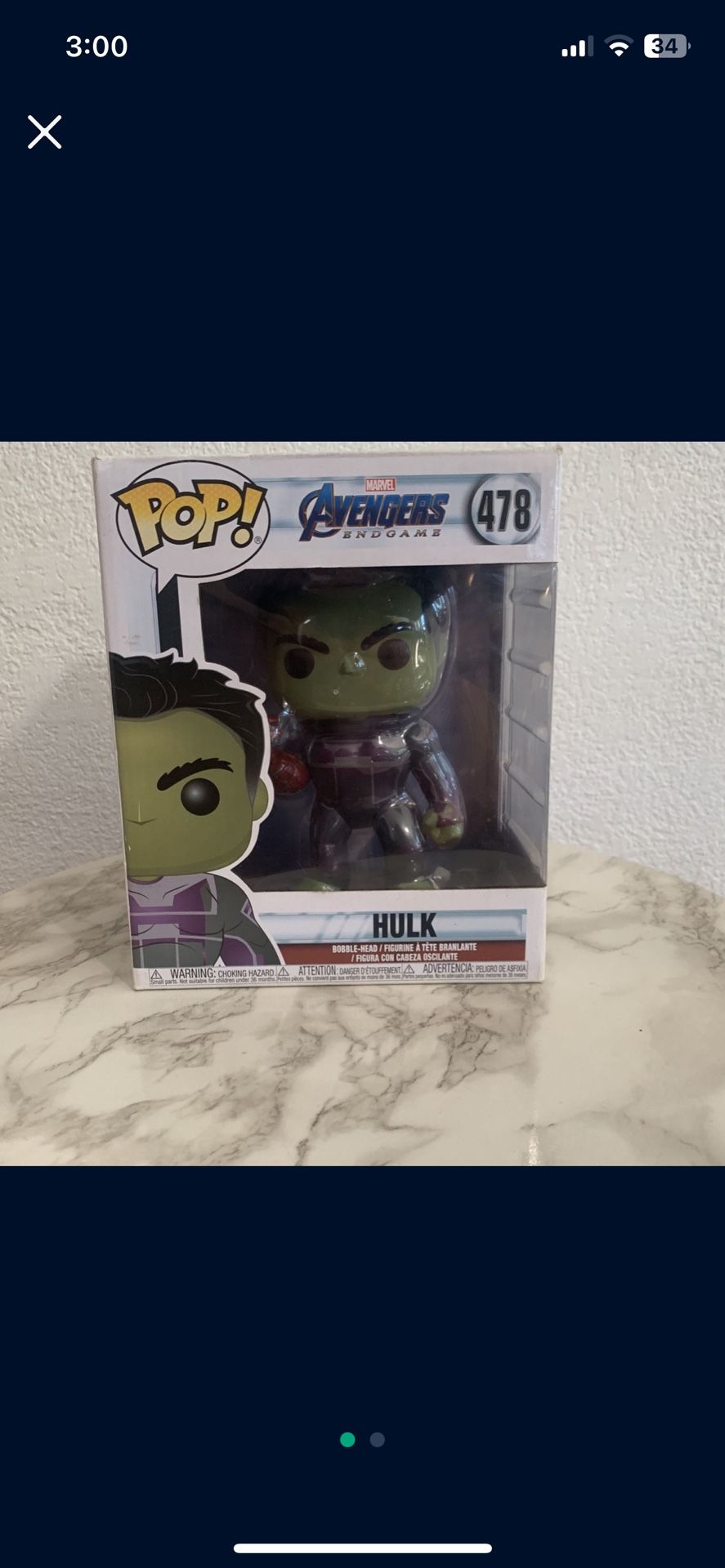 Hulk Funko Pop