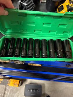 Deep Impact Socket Set in Green Case