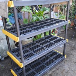 Estantería De Plástico Seminuevo $40