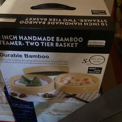 10” Bamboo Steamer