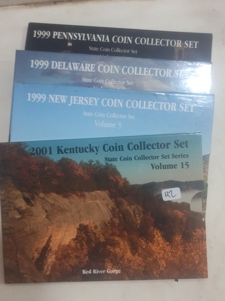State Coin Collector Series Set Of 4