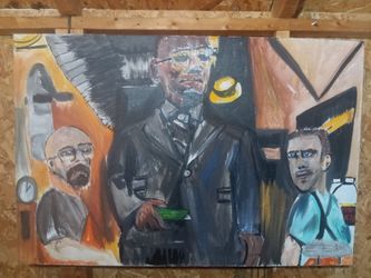 ORIGINAL LOCAL BREAKING BAD CANVAS PAINTING