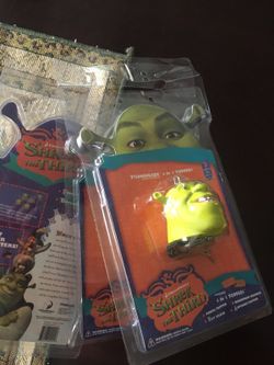 Multi use Shrek Keychains.