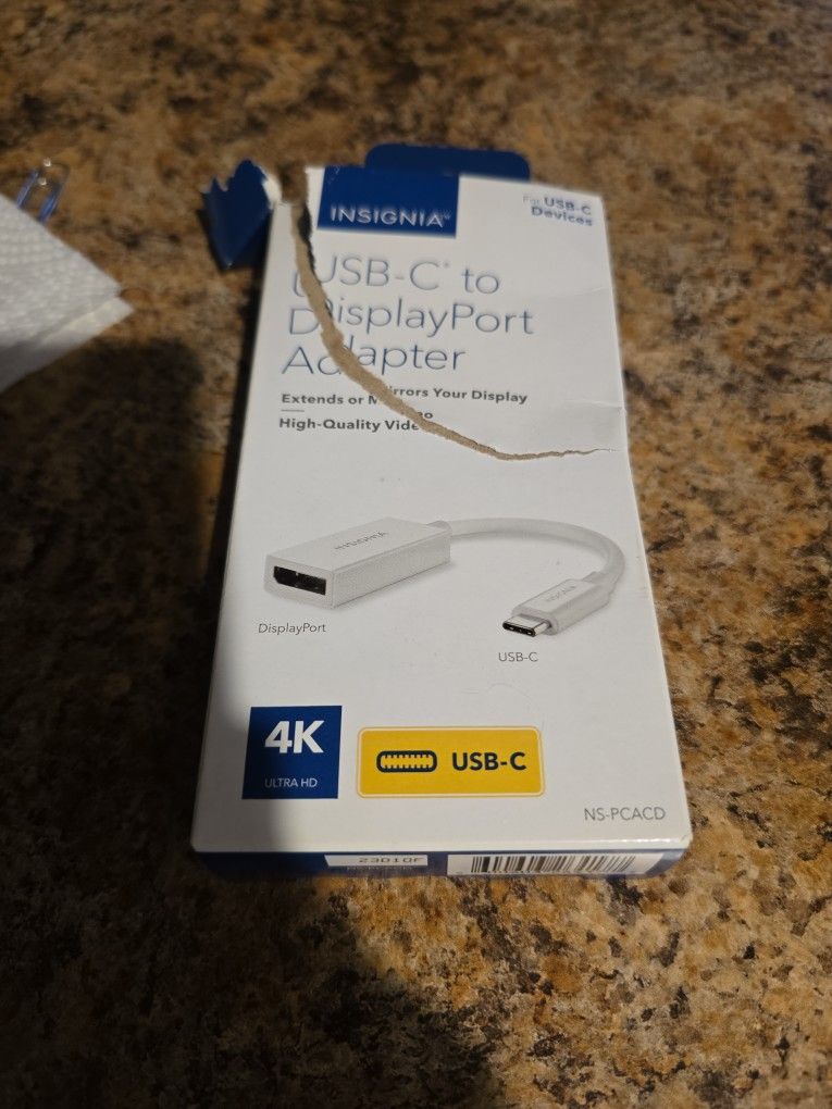 USB-C TO Display Port Adapter. 4k