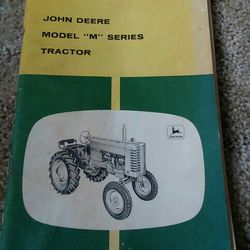 John deer M Seres Manual Tractor