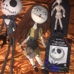 Lot Of NMBC Jack & Sally Items