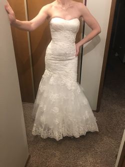 Cute wedding gown