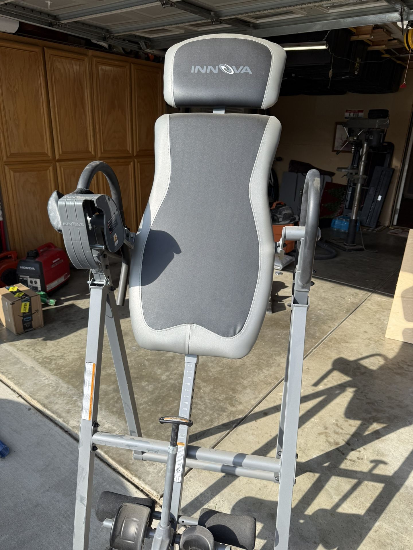 Inversion Table With Lumbar Support