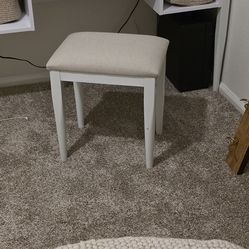New vanity stool