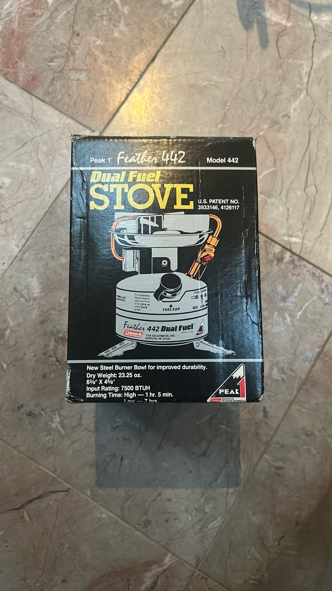 Coleman Feather 442 Dual Fuel Stove