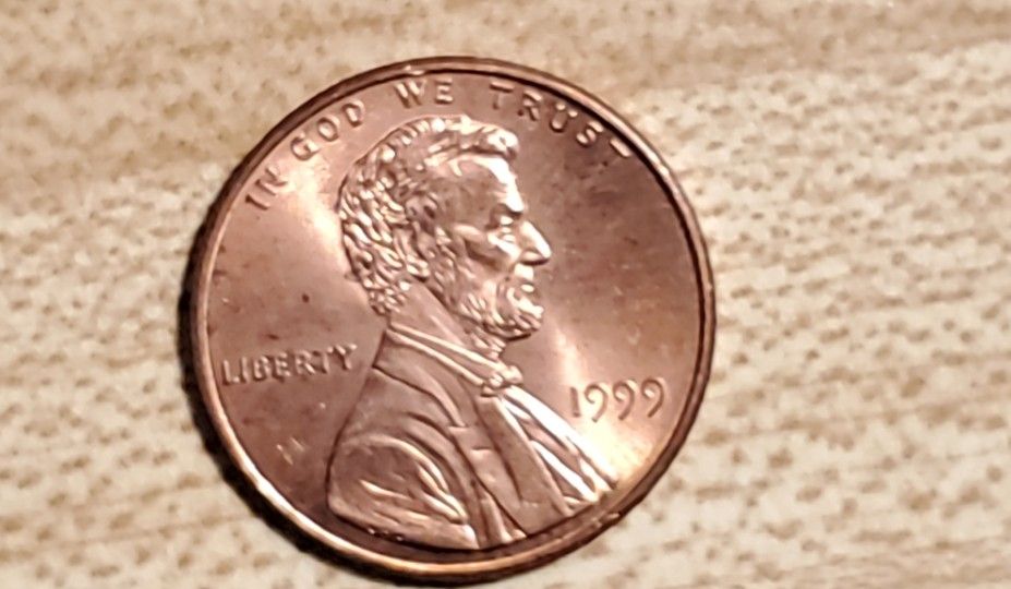 1 Cent Lincoln Memorial Penny/no Mint Mark