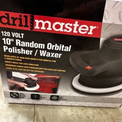 10” Drill Master Orbital Polisher Wax
