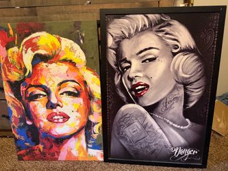 Marilyn Monroe Wall Art Prints – Set of 2