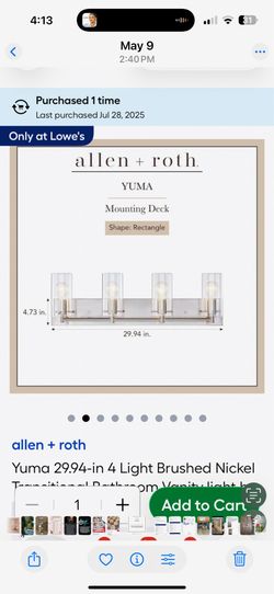4 light bathroom vanity