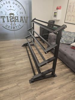 4 tier 75" Dumbbell Rack