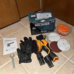 12v Cordless Detailing Polishing Buffering Machine
