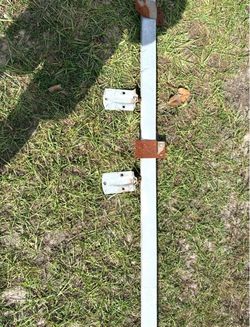 3 Heavy-Duty 12’ Galvanized Barn Door Tracks w/ Rollers – $225 OBO
