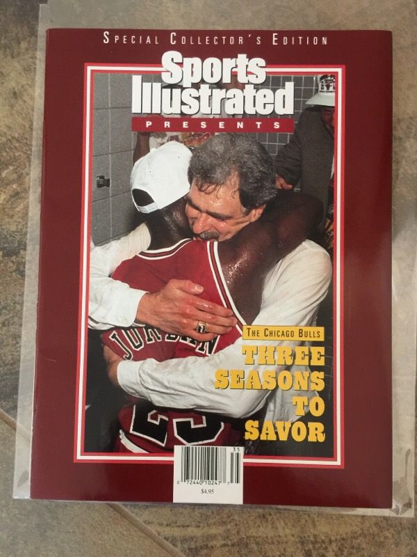 Chicago Bulls Michael Jordan Sports Illustrated 1993 Special Collectors Edition.