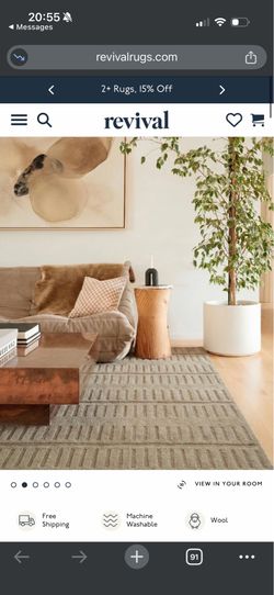 Washable Revival Rug 12’x16’