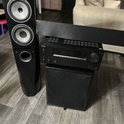Onkyo AV receiver, Focal Profile 918,Sonance Sub 12-250