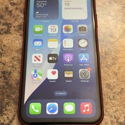iPhone 128gb Unlocked Color Red 